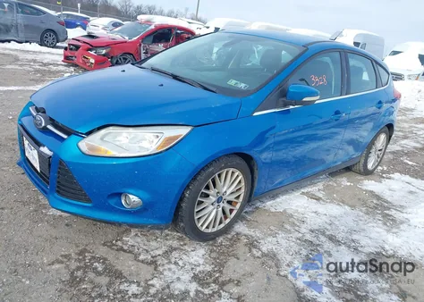 2012 Ford Focus Sel z USA, uszkodzony, nr VIN 1FAHP3M22CL426020